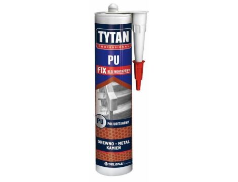 TYTAN KLEJ MONTAŻOWY POLIURETANOWY PU FIX 290ml PROFESSIONAL
