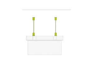 Zestaw montażu zwieszanego SUPREMA 94492 INLEWA 94492