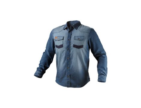 Koszula robocza DENIM rozmiar L 81-549-L