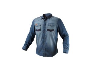 Koszula robocza DENIM rozmiar XL 81-549-XL