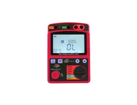 Miernik do pomiaru rezystancji izolacji wysokim napięciem 5,0kV tester cyfrowy LCD do instalacji elektrycznych GM3125 BENETECH
