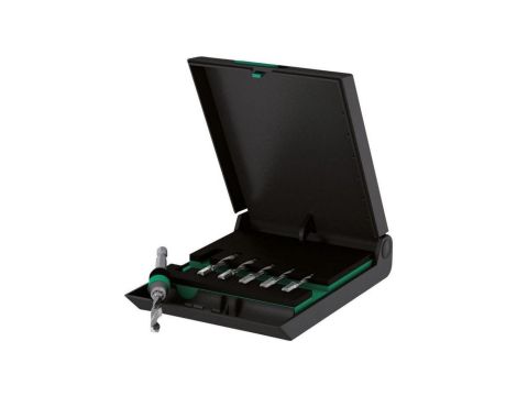 ZESTAW WIERTEŁ-GWINTOWNIKÓW Z CHWYTEM SZEŚCIOKĄTNYM, 7CZ.