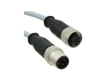 21348485484020 Kabel: do czujników/automatyki PIN: 4 M12-M12 2m wtyk wtyk