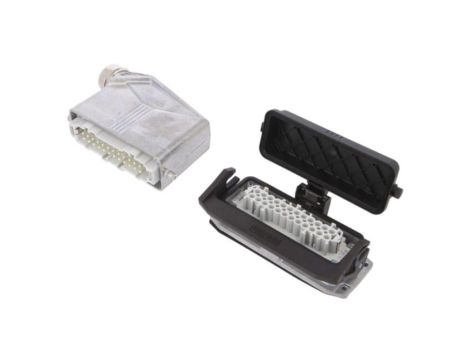 HCEVOB24PTBWSCHHM Złącze HDC, męskie + żeńskie, il.pinów: 24, 16A, 500V, HDC, 24+PE, M32