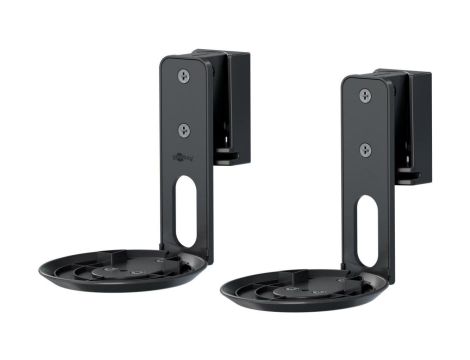Uchwyt ścienny do głośników Modern Era 1 Flex, czarny 71025