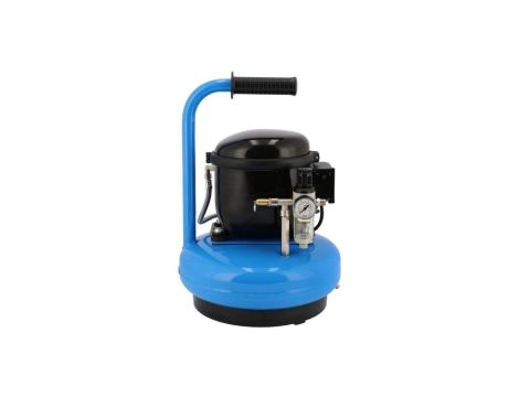 Mały kompresor dwutłokowy L 6-45 8 bar 0.3 KM/0.2 kW 18.5 l/min 6 l cichy