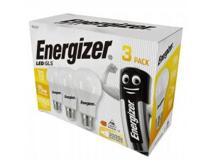 ENERGIZER ŻARÓWKA BULB 11W / 75W E27 1055LM BARWA CIEPŁA 3szt
