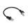 Patchcord RJ45/0.2-BLACK 0.2m