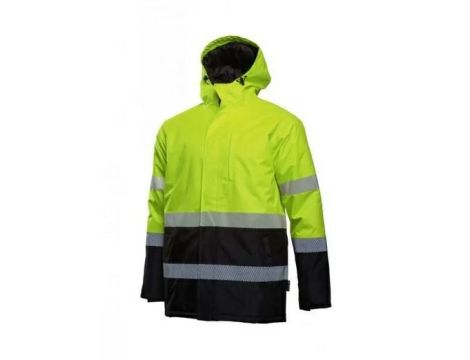 HOGERT KURTKA OCIEPLANA ODBLASKOWA ADEL / ŻÓŁTA ROZMIAR M