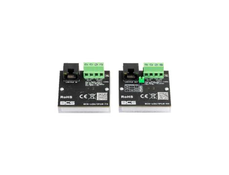 Zestaw aktywnych konwerterów Ethernet PoE BCS-x2W/IP10