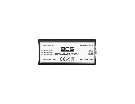 Niezarządzalny extender sieciowy PoE BCS-xPoE4/EXT-II
