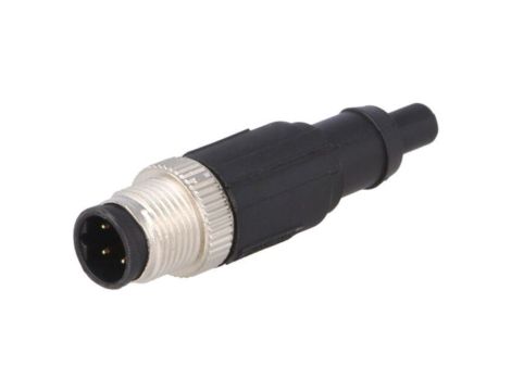 SAC-5P-M12MSPBTR Złącze M12, terminator, il.pinów: 4, męskie, proste, kod B-Profibus