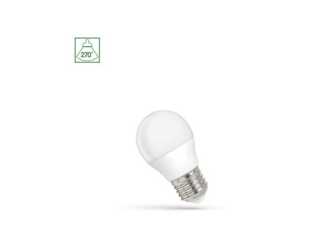 Żarówka LED 1W E27 KULKA ZIMNA SPECTRUM WOJ14450