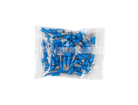 Konektory izolowane żeńskie 1,5-2,5mm2 2,8mm niebieskie 100 szt. VA0387 Vayox