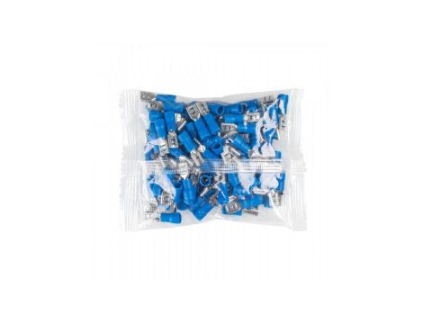 Konektory izolowane żeńskie 1,5-2,5mm2 4,8mm niebieskie 100 szt. VA0388 Vayox