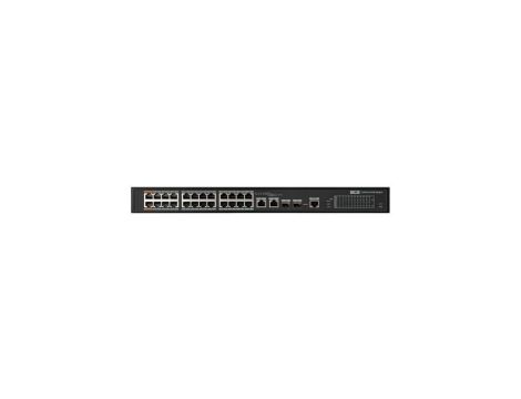 Switch PoE 24-portowy 100Mbps + 2xSFP BCS-L-SP2402G-2SFP-M(2)