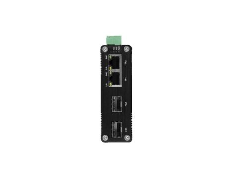 Switch PoE 2-portowy 1Gbps + 2xSFP BCS-ISP02G-2SFP
