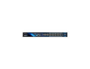 Switch PoE 24-portowy 1Gbps + 2xSFP BCS-B-SP24G-2SFP-M