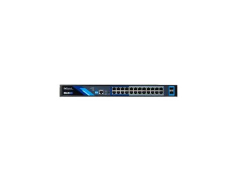 Switch PoE 24-portowy 1Gbps + 2xSFP BCS-B-SP24G-2SFP-M