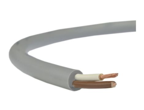 Przewód sterowniczy LIYY 300/300V 2x0,25 szary linka TKD /500m/