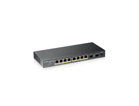 Switch Zyxel GS1100-10HP 10p PoE (PoE+: 8) 130W Unmanaged Gigabit