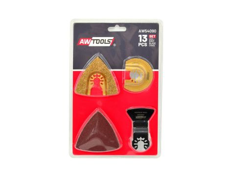 AWTOOLS MT ZESTAW BRZESZCZOTÓW 13szt. DO URZĄDZENIA WIELOFUNKCYJNEGO