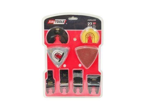 AWTOOLS MT ZESTAW BRZESZCZOTÓW 27szt. DO URZĄDZENIA WIELOFUNKCYJNEGO