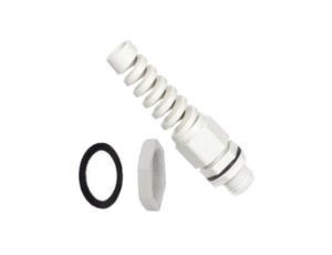 Trytyt Dławica kablowa z odgiętką elastyczną MGEO-20 jasnoszary