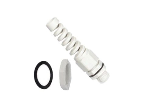 Trytyt Dławica kablowa z odgiętką elastyczną MGEO-20 jasnoszary