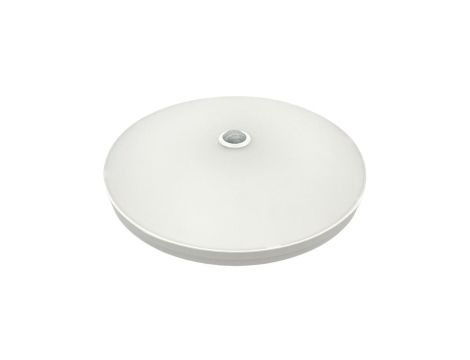 Plafon okrągły natynkowy LED 18W 1680lm 4000K IP42 biały barwa NW biała neutralna z czujnikiem ruchu biały Lumilight