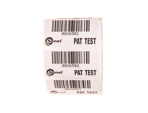 Naklejki z kodami kreskowymi (rolka 100szt.) WANAKKODPAS