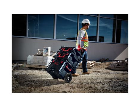 Skrzynia Packout 1,2,3 Milwaukee / Walizka narzędziowa na kółkach / 4932464244 PACKOUT SET - 3 SZTUKI