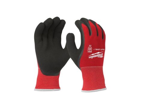 Rękawice robocze zimowe, ochronne L/9 odporne na przecięcia, poziom ochrony 1/A MILWAUKEE