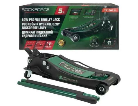ROCKFORCE DŹWIGNIK "ŻABA" 5T  96-595mm NISKI PROFIL