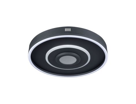 Plafoniera SPACEGLOW Four LED 3D DIM TunW RGB rainbow 22W 1200lm 3000-6500K pilot 230V czarny mat / metal / tworzywo - 9