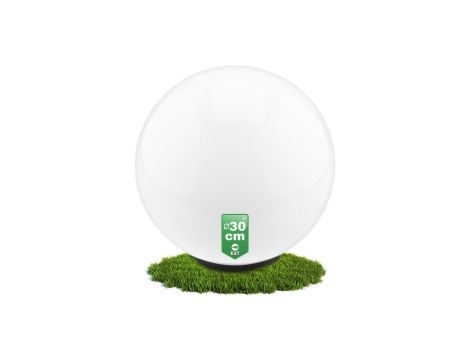 Lampa Oprawa Ogrodowa Zewnętrzna KULA LED LUMIKULA 30CM E27 IP44