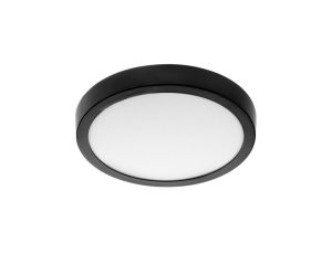 Plafon natynkowy Panel LED 18W 4000K Czarny okrągły Proma LVT