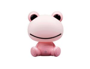 Lampka nocna dekoracyjna ŻABKA LED 2,5W ciepła różowa GOLDLUX lampka dla dzieci