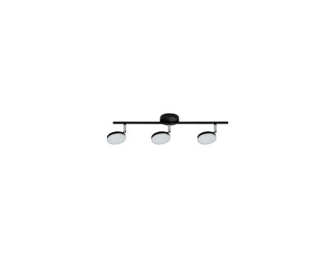 Lampa Ścienno - Sufitowa LED GOLDLUX CAPRI 3x5W czarna 3000K