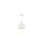 Lampa Wisząca Sufitowa Żyrandol IL MIO MODERN P-306B E27 Biało-Złota - GOLDLUX (Polux)