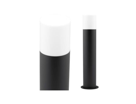 Lampa Ogrodowa LED Słupek E27 TUBA NISKA Grafit 44cm DALLAS GOLDLUX (Polux)