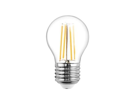 Żarówka LED KULKA Filament E27 4W = 40W 2700K Ciepła Ściemnialna 3-STEP Kobi