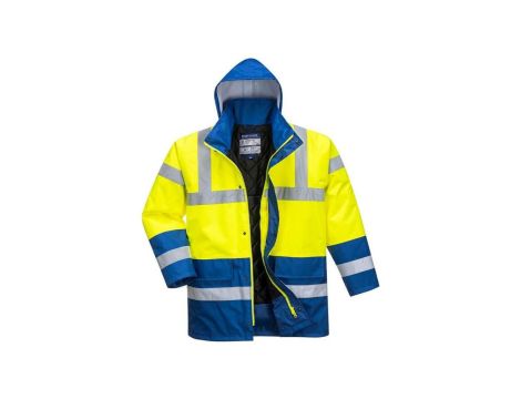 KURTKA OSTRZEGAWCZA DWUKOLOROWA S466YRB L