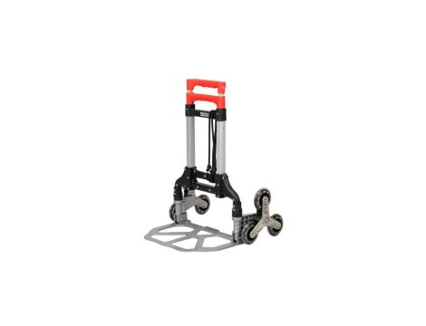 Wózek transportowy ręczny schodowy z funkcją składania