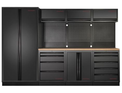 ZABUDOWA MOBILIO-EX 4-ELEMENTOWA BLACK 2955x721mm