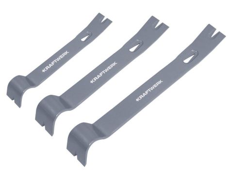 Zestaw 3 łomów ze stali węglowej 30, 38, 45 cm