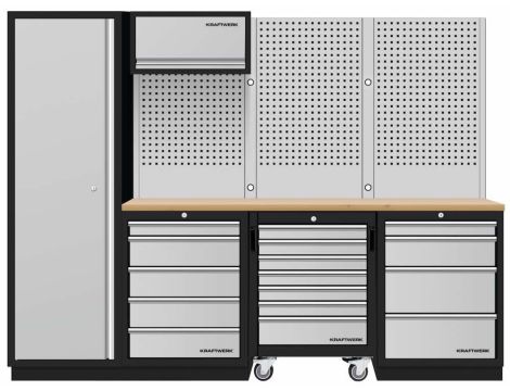 ZABUDOWA MOBILIO 4-ELEMENTOWA GRAY 2640x488mm