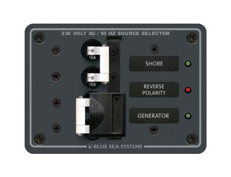 Przełącznik źródła zasilania Blue Sea AC (Europejski)
