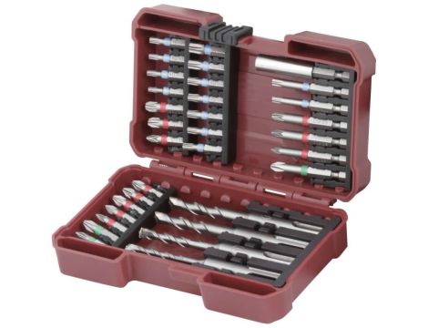 UNIWERSALNY ZESTAW BITÓW I WIERTEŁ SDS+ 32 EL.