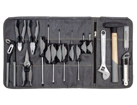 Zestaw 28 narzędzi w etui zwijanym - 2